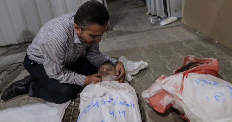 Katil İsrail'in Refah'a saldırılarında en az 8 Filistinli öldü
