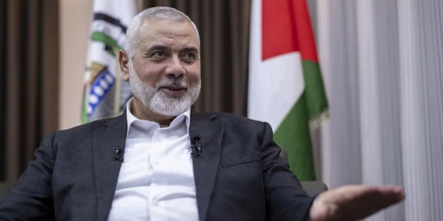 İsmail Heniyye: Erdoğan'ın Filistin davası konusundaki açıklaması Türkiye halkının vicdanını yansıtıyor