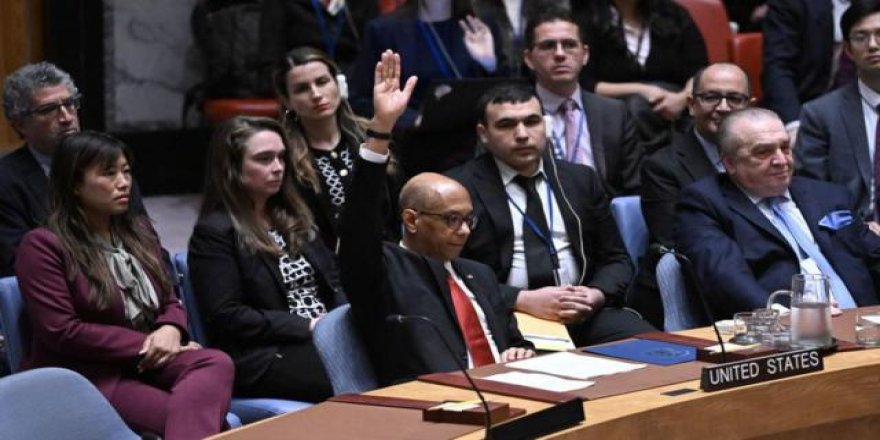 ABD "iki devletli çözüm" söylemini oyalama taktiği olarak kullanıyor...