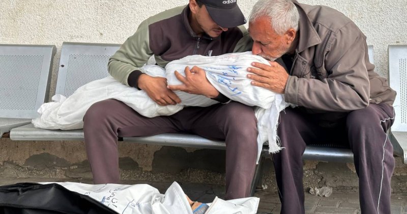 İşgalci İsrail'in savaş uçakları Refah kentini vurdu