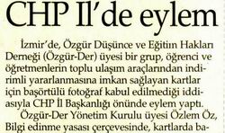 CHP İl’de Eylem