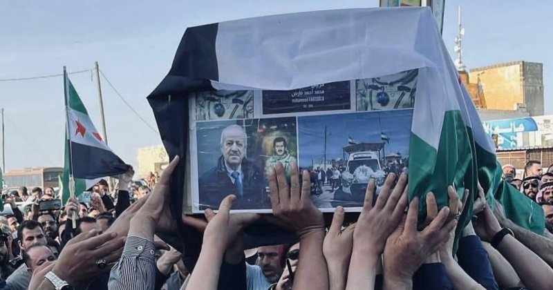 Suriyeli astronot son yolculuğuna Azez’den uğurlandı