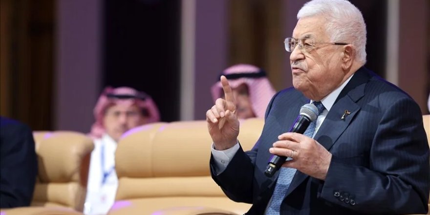 Abbas, İsrail’in Batı Şeria’daki Filistinlileri Ürdün’e sınır dışı etmesinden endişeli