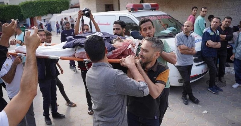 Filistinli gazeteci ile oğlu, İsrail'in Gazze'ye düzenlediği saldırıda öldü