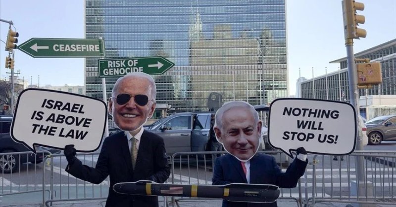 ABD'de 90'ı aşkın avukat, Biden yönetimine "İsrail'e silah ihracatını kes" çağrısı yaptı