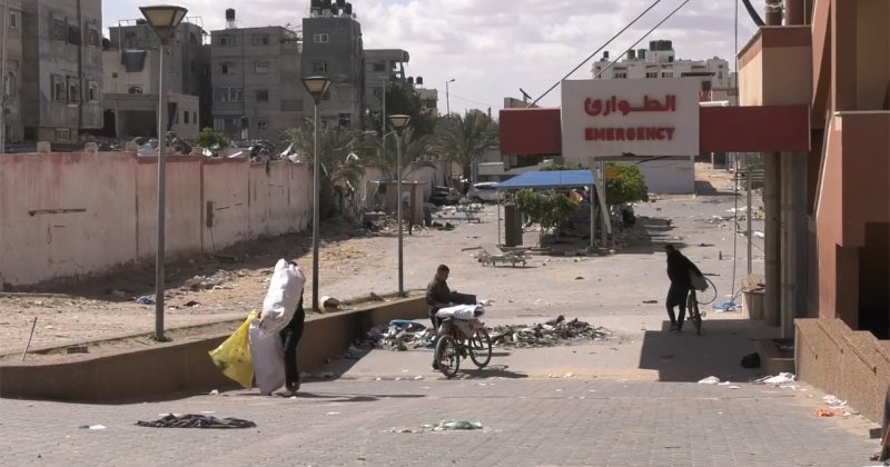 Katil İsrail Gazze'de sahra hastaneleri kurulmasını engelliyor