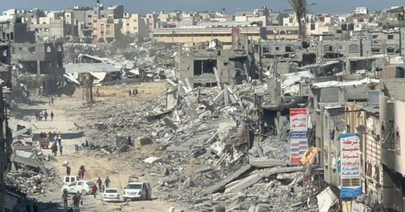 Gazze'de İsrail'in yerle bir ettiği evlerin yeniden inşası 80 yıl sürebilir