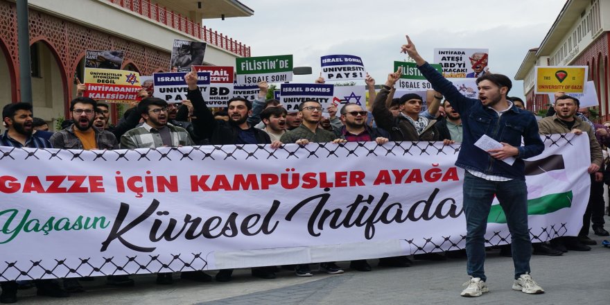 İbn Haldun’da ABD’li öğrencilerin Filistin direnişi selamlandı!