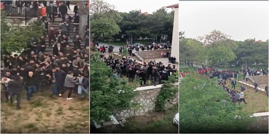Gazi Üniversitesi'ndeki ırkçılar Filistin eylemine saldıracak cüreti nerden buluyor?
