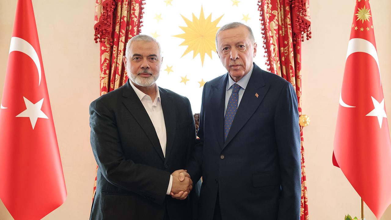 Cumhurbaşkanı Erdoğan, Haniye ile görüştü
