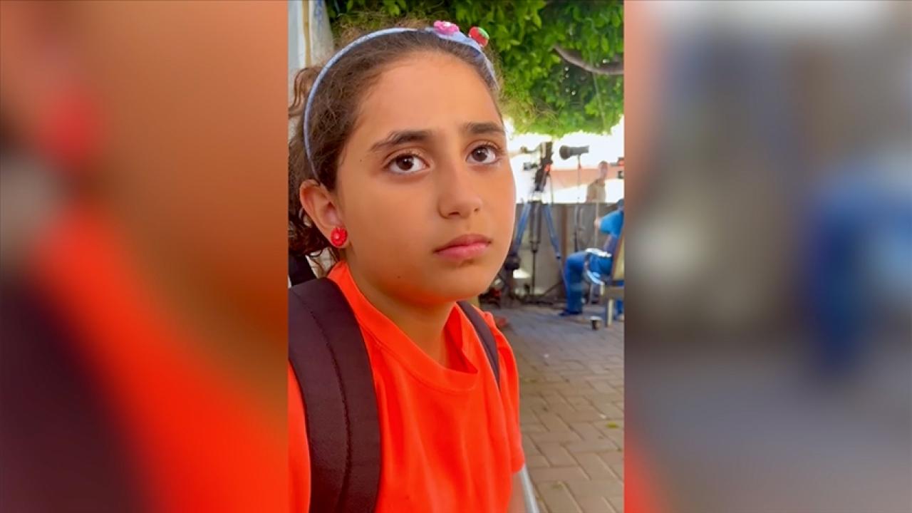 9 yaşındaki Luci dünyaya seslendi: Gazze'deki çocukların barış içinde yaşama hakkı yok mu?