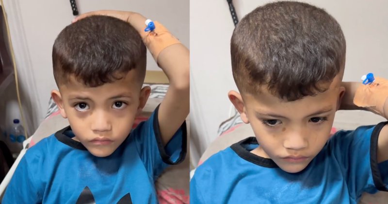 Gazzeli çocuk Ömer, saldırılarda tüm ailesini kaybetti