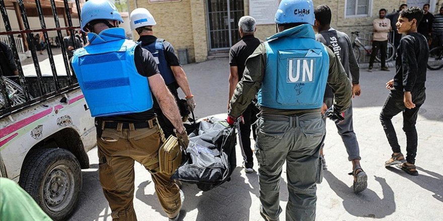 Gazze'de öldürülen BM çalışanı sayısı 188'e yükseldi