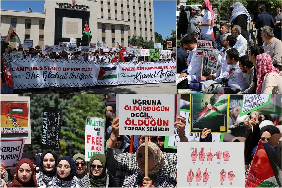 Hacettepe Üniversitesi: Soykırım karşısında ayağa kalkmış küresel intifada artık durdurulamaz