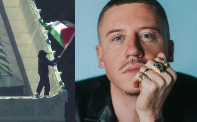 ABD'li rapçi Macklemore on binlerce hayranına Filistin sloganı attırdı