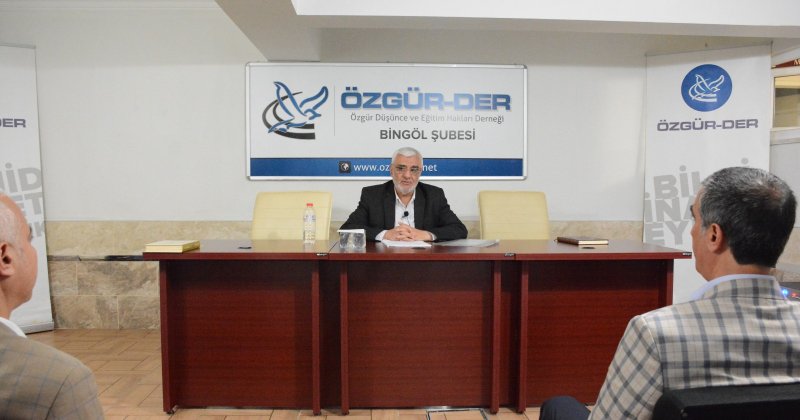 Bingöl'de “Ahlâki Krizlerimizin Sebepleri” konuşuldu