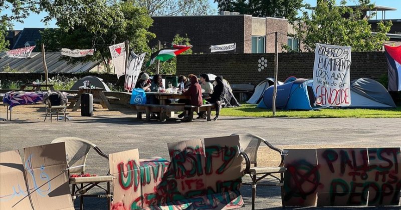 Amsterdam Üniversitesi, Filistin eylemleri nedeniyle kampüslerini kapattı