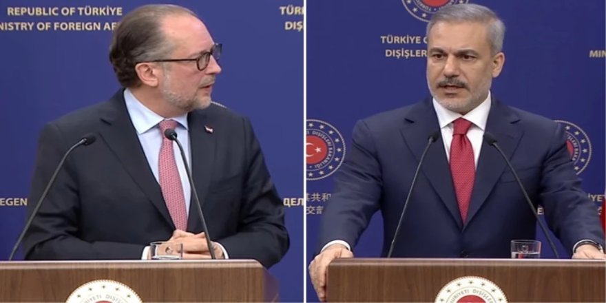 Fidan'dan Avusturyalı mevkidaşına sert yanıt: İsrail işgalci bir güçtür
