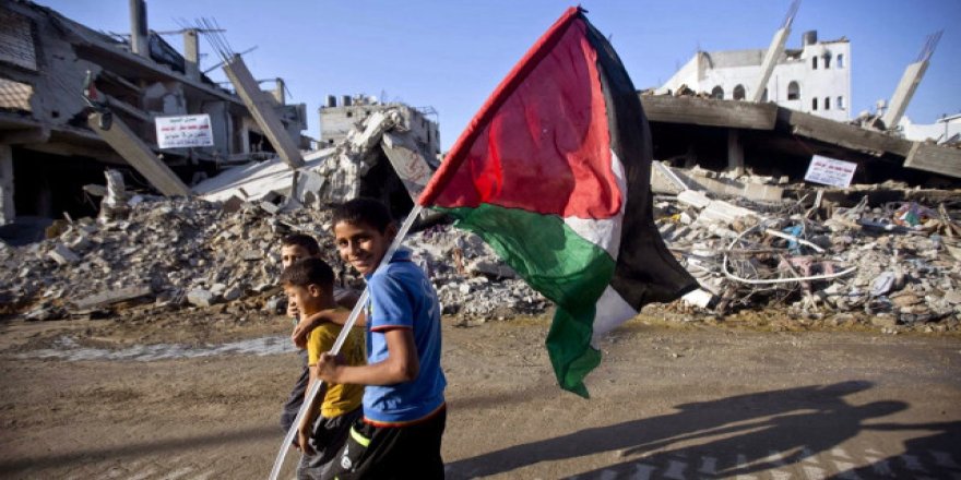 Gazzeli çocukların gözlerinde vazgeçmişlikten eser yok!