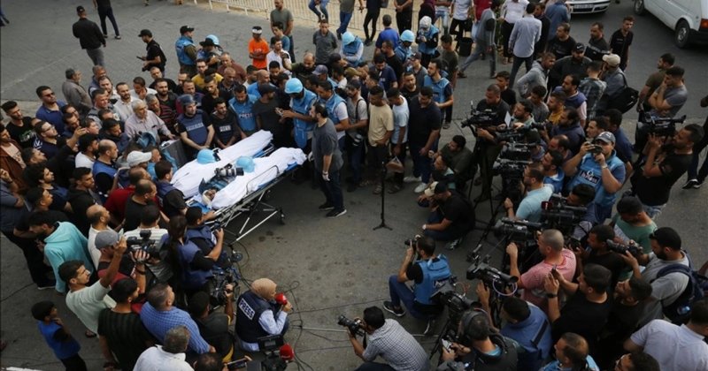 Gazze'de dört gazeteci daha öldürüldü