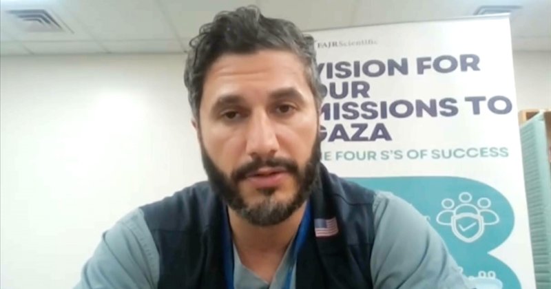 Gazze'de yaralılar için mücadele eden İngiliz cerrah çaresizliğini anlattı