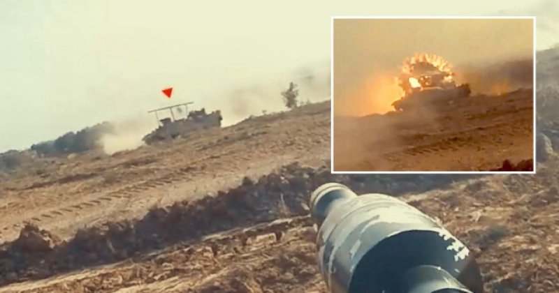 HAMAS: "10 günde İsrail'e ait 100 askeri aracı imha ettik"