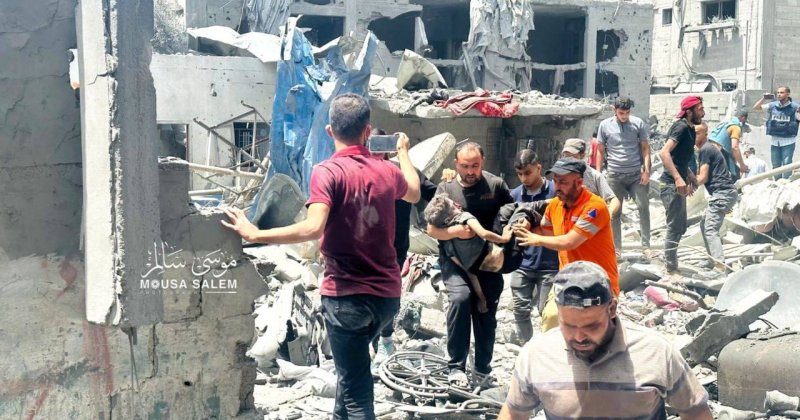 Gazze'de can kaybı 35 bin 386'ya yükseldi