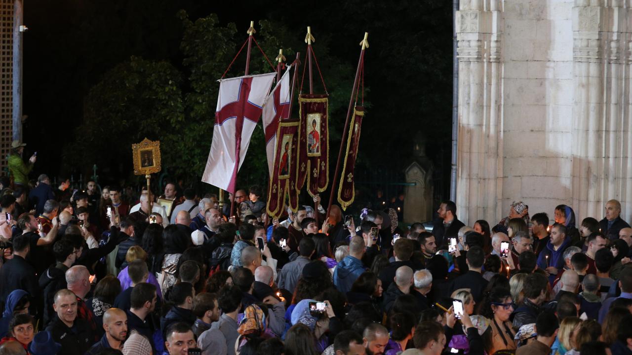 Gürcistan'daki AB yanlısı gösteriler 19 gündür devam ediyor