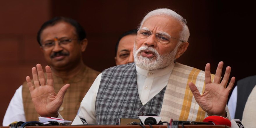 Katil İsrail’in destekçisi Hindistan Başbakanı Modi, İsrail'i ziyaret ediyor