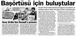 Başörtüsü İçin Buluştular