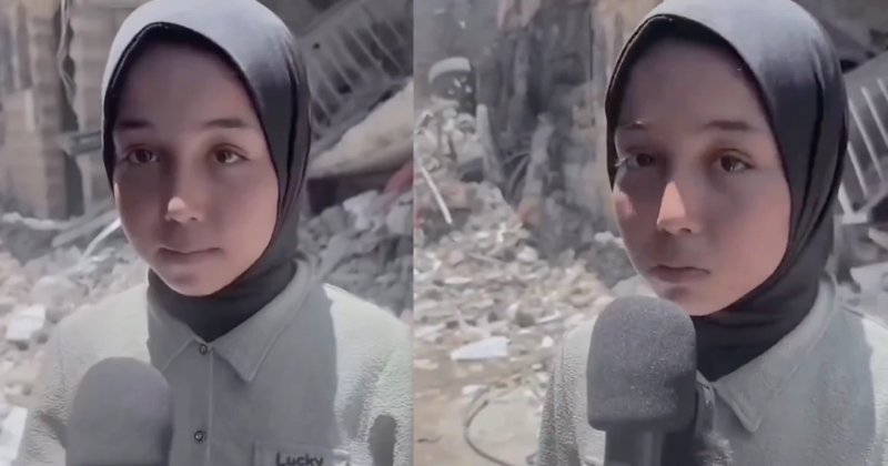 Tüm ailesini saldırlarda kaybeden Filistinli kız, yaşadığı acıyı anlattı