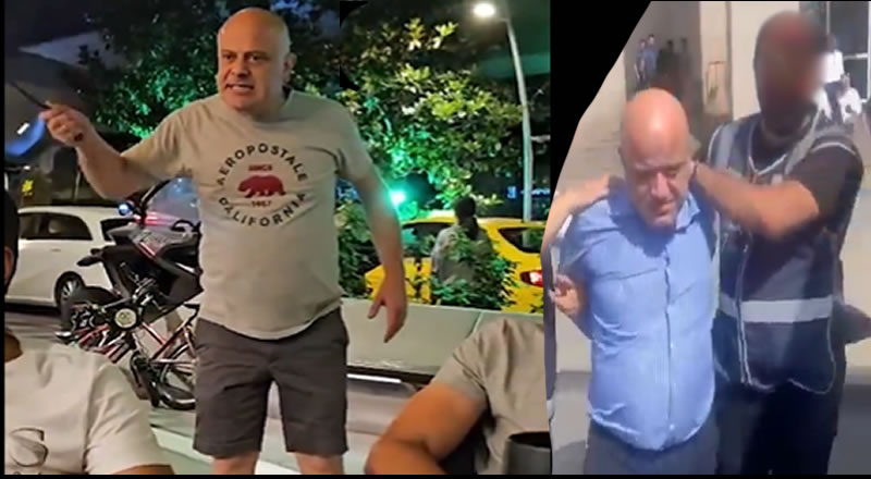 Bıçaklı ırkçı saldırgan tutuklandı