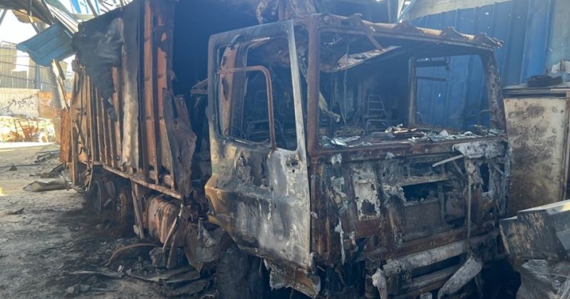 Gazze Belediyesi araç ve yedek parça sıkıntısı çekiyor