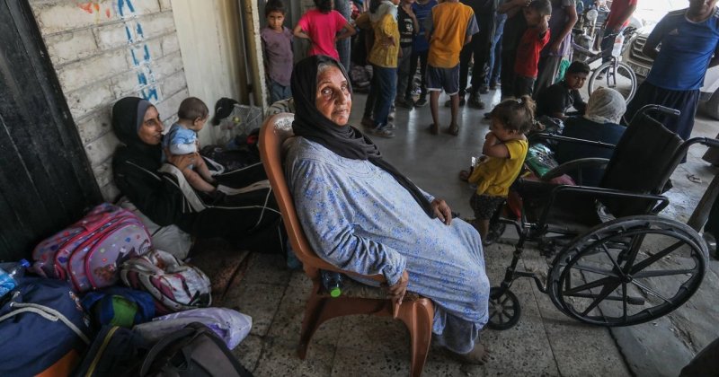 Han Yunus'a yönelik saldırıları nedeniyle yaklaşık 182 bin kişi yerinden edildi