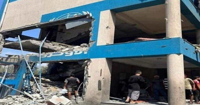 Gazze'de son iki haftada sekiz okul bombalandı!