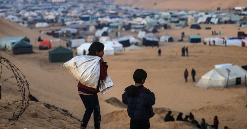 Gazze'de yeni saldırı endişesiyle binlerce Filistinli yine göç yolunda
