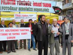 Çorum Ehl-i Beyt Vakfından Filistin’e Destek