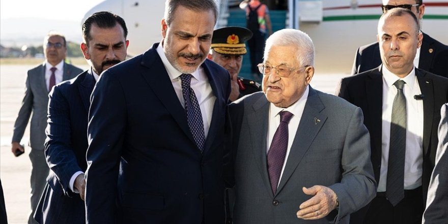 Mahmud Abbas, Ankara'ya geldi