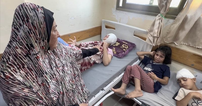 Gazzeli kız kardeşler patlamada görme yetilerini kaybetti