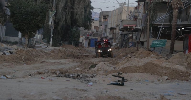 İşgal çetesi büyük bir yıkımla Tulkerim'den çekildi