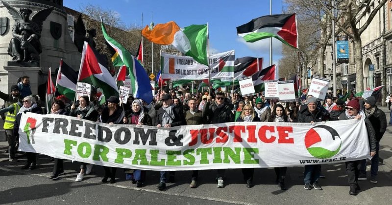 İrlanda'da İsrail ürünlerinin yasaklanması için 11 günlük yürüyüş