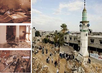 Siyonistler Nablus’ta Cami Yaktı