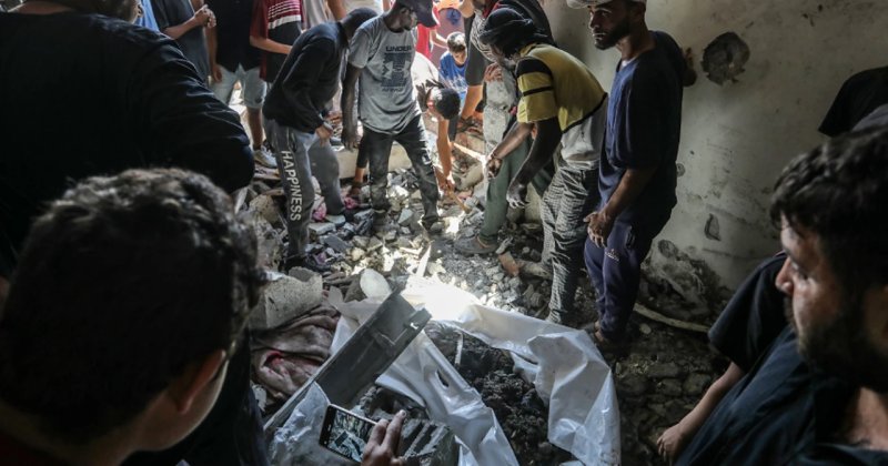 Siyonist çete Gazze'ye 2 günde 118 saldırı gerçekleştirdi