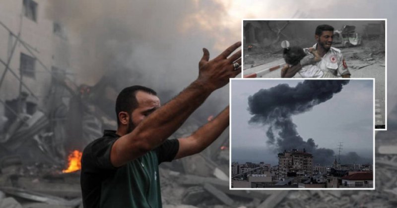 Siyonist çete sivillerin sığındığı okulda büyük bir katliam yaptı