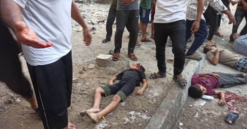 Siyonistler Cebaliye'de çok büyük bir katliam yapıyor