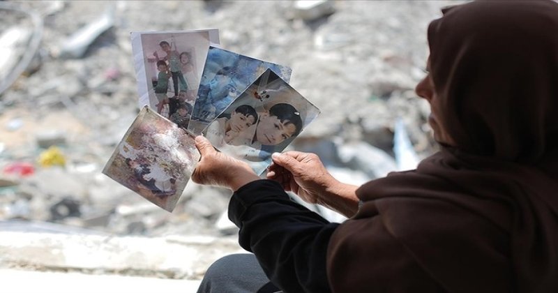 Gazze'de işgalci saldırılarında 1206 aile tamamen yok oldu