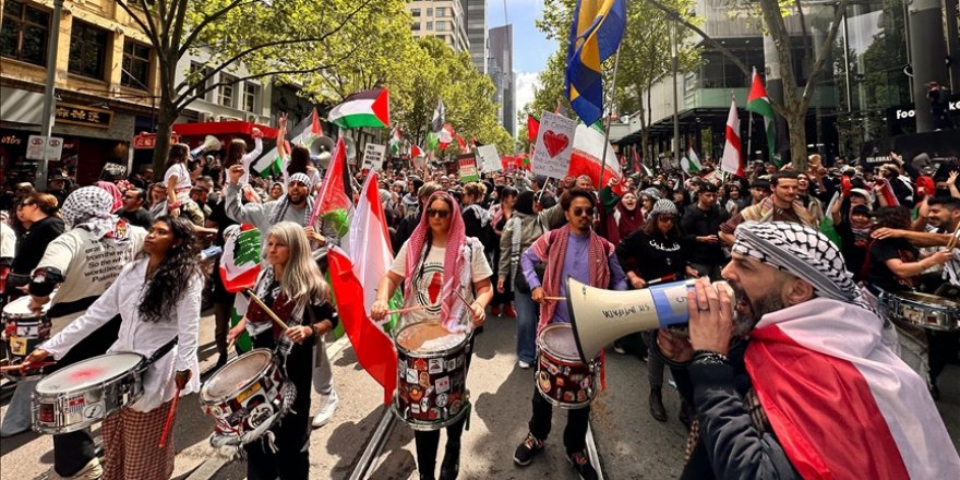 Hamas'tan katil İsrail'in Gazze'deki soykırımını durdurmak için küresel gösteri çağrısı