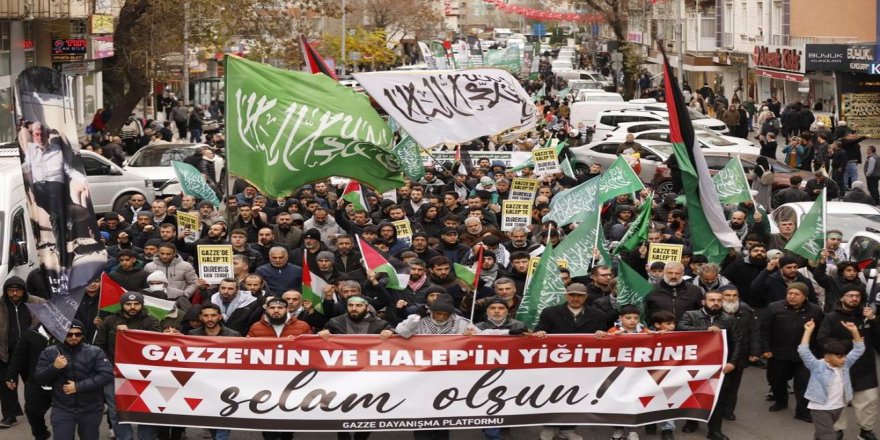 Bağcılar’dan Gazze’nin ve Halep’in yiğitleri selamlandı!