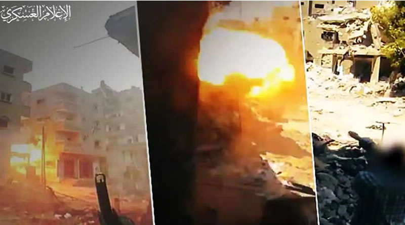 Kassam mücahitleri işgalci katilleri imha ediyor