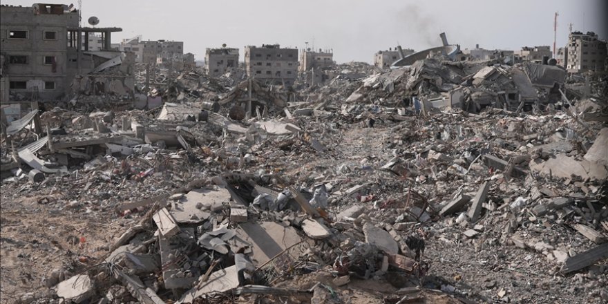 Ateşkes sonrası Gazze'nin kuzeyinden çekilen işgalci İsrail, geride büyük yıkım ve çürümüş cenazeler bıraktı